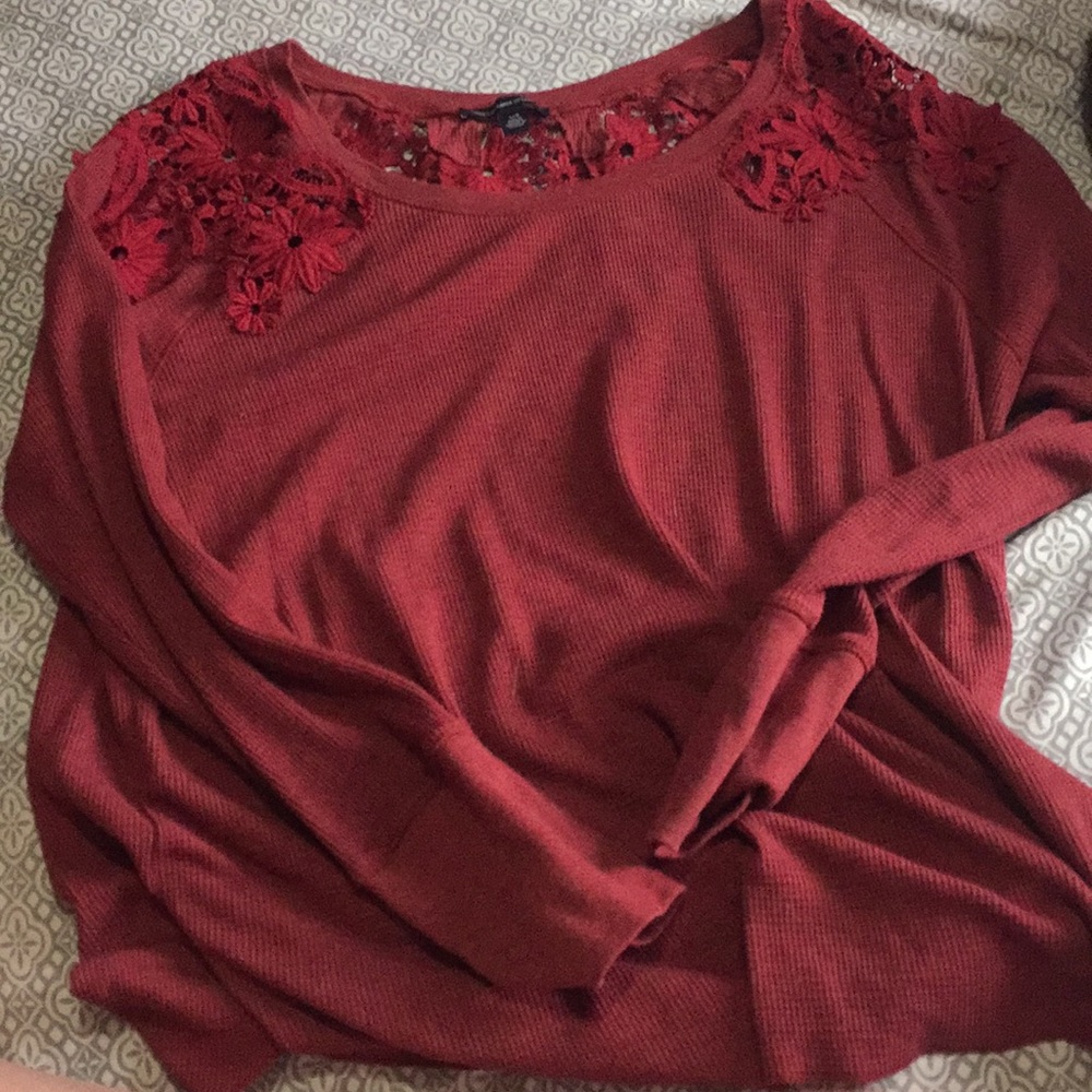 American eagle long sleeve blouse